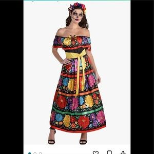 Sugar Skull Beauty Costume Set